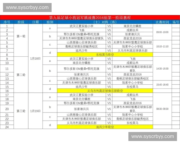 2017年全球足球赛程汇总与赛事预告 全年重要比赛安排一览